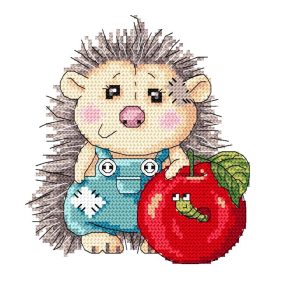 Z8799 Delightful hedgehog 15x15 cm