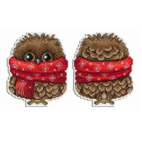 SR343 Winter Owlet 11x9 cm