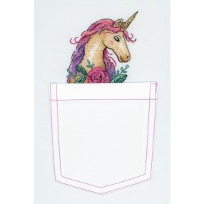 SV250 Mesebeli egyszarvú 8x8 cm