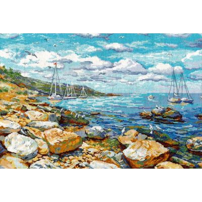 S1177 Krími tengerpart 26x38 cm (Kifutó)