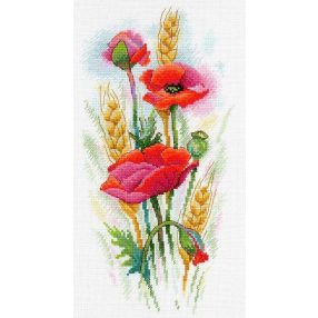 SA021 Poppy Charm 31x16 cm