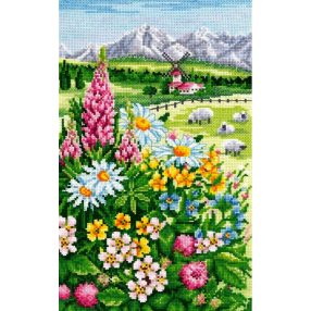 SANA-04 Alpine Meadow 20x32 cm