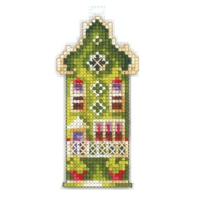 SAND-16 Olive House 5x10 cm