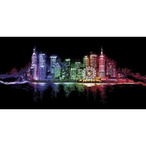 SANN-16 Night Town 95x45 cm