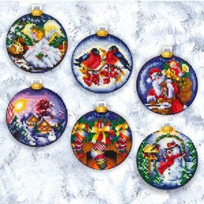 SANN-18 Christmas Balls 8x8 cm