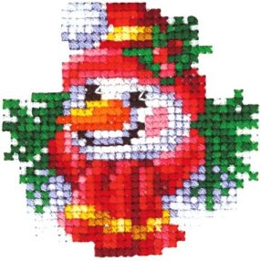 SANN-19 Christmas Toys Snowman 6x6 cm