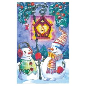 SANO-11 Üdvözlőlap - lámpás 10x15 cm