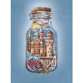 SANP-48 Train To A Fairytale 13x28 cm