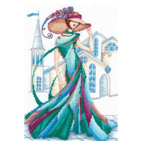 SANR-12 Smaragd csipke 19x27 cm