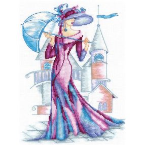 SANR-13 Lila selyem 22x29 cm