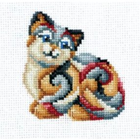 SANS-33 Figurines Cat 12x12 cm