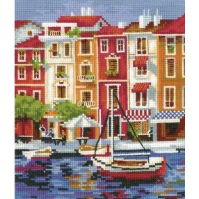 SANT-10 Quiet Harbor 16x18 cm