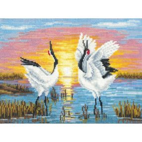 SANZH-04 Cranes 26,5x20 cm