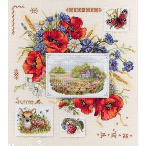 SK130 Summer Sampler 30x32 cm
