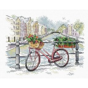 SM385 On the Bridge 22x18 cm