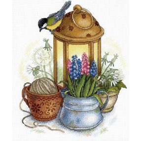 SNV689 Spark of Spring 27x32 cm