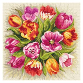 8960 Elbűvölő tulipánok 49x49 cm