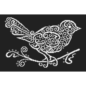 Z8961 Lace bird 20x30 cm