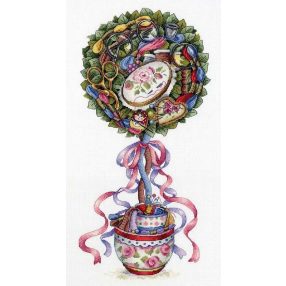 SNV691 Joy Topiary 36x18 cm