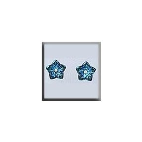 mh-12223 Glass Tresures Jasmine Flower Light Sapphire