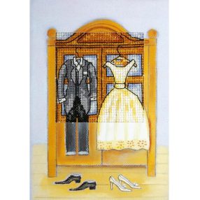 SA6271 Esküvő - üdvözlőlap 10,5x15 cm