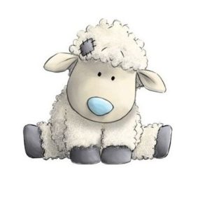 WD2370 Little Sheep 20x20 cm