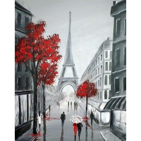 WD2344 Paris Sketches 38x48 cm