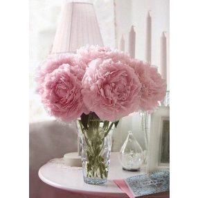 WD002 Soft Peonies 27x38 cm
