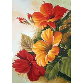 WD017 Flower Boom 27x38 cm