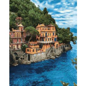 WD092 Azure Waters 38x48 cm