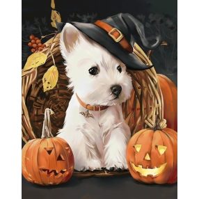 WD188 Carnival Dog 38x48 cm