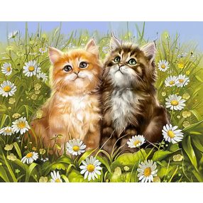 WD209 Summer Kittens 48x38 cm