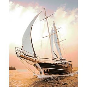 WD227 Yacht 38x48 cm