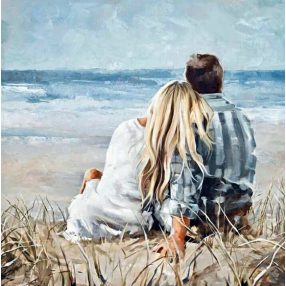 WD2315 On the Sea Coast 38x38 cm