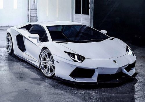 WD254 Lamborghini 38x27 cm