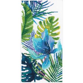 M747 Blue flower 20x40 cm