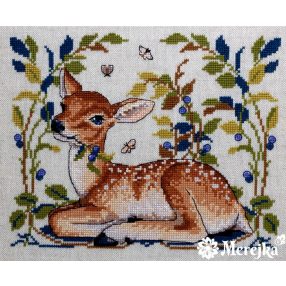 SK145b Őzike 21x16 cm