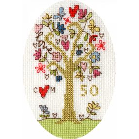 XGC04 Golden Celebration 7x14 cm