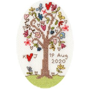 XGC02 Sweet Tree Card 7x14 cm