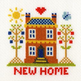 XGC05 New Home Card 10x10 cm