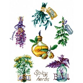 SANP-46 Spicy Herbs 24,5x30 cm