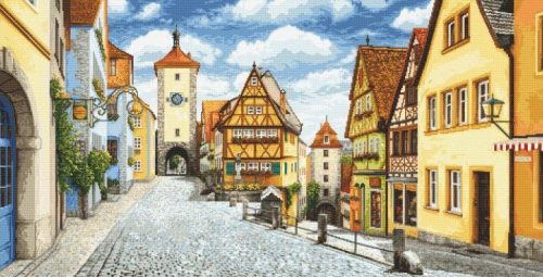 8975 Rothenburg 108x55 cm