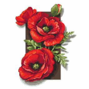 10172 Pipacsok 32x45 cm