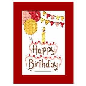 ZU8973 Boldog szülinapot - üdvözlőlap 15x21 cm