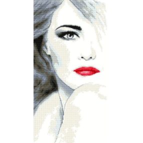 Z10211 Érzéki hölgy 20x40 cm