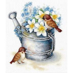 SA026 Daffodil Lovers 27x23 cm