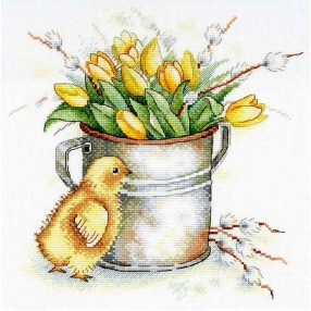 SA025 Tulip Mood 27x23 cm