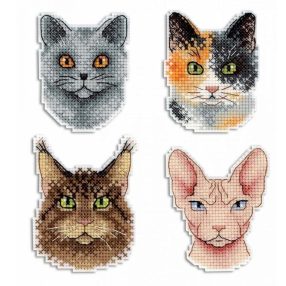 SR340 Who Said Meow Magnets 8x6 cm