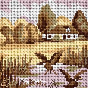 2500D Kacsák 15x15 cm