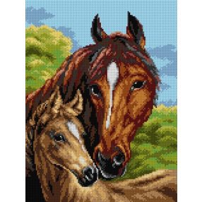 2654J Barna lovak 30x40 cm